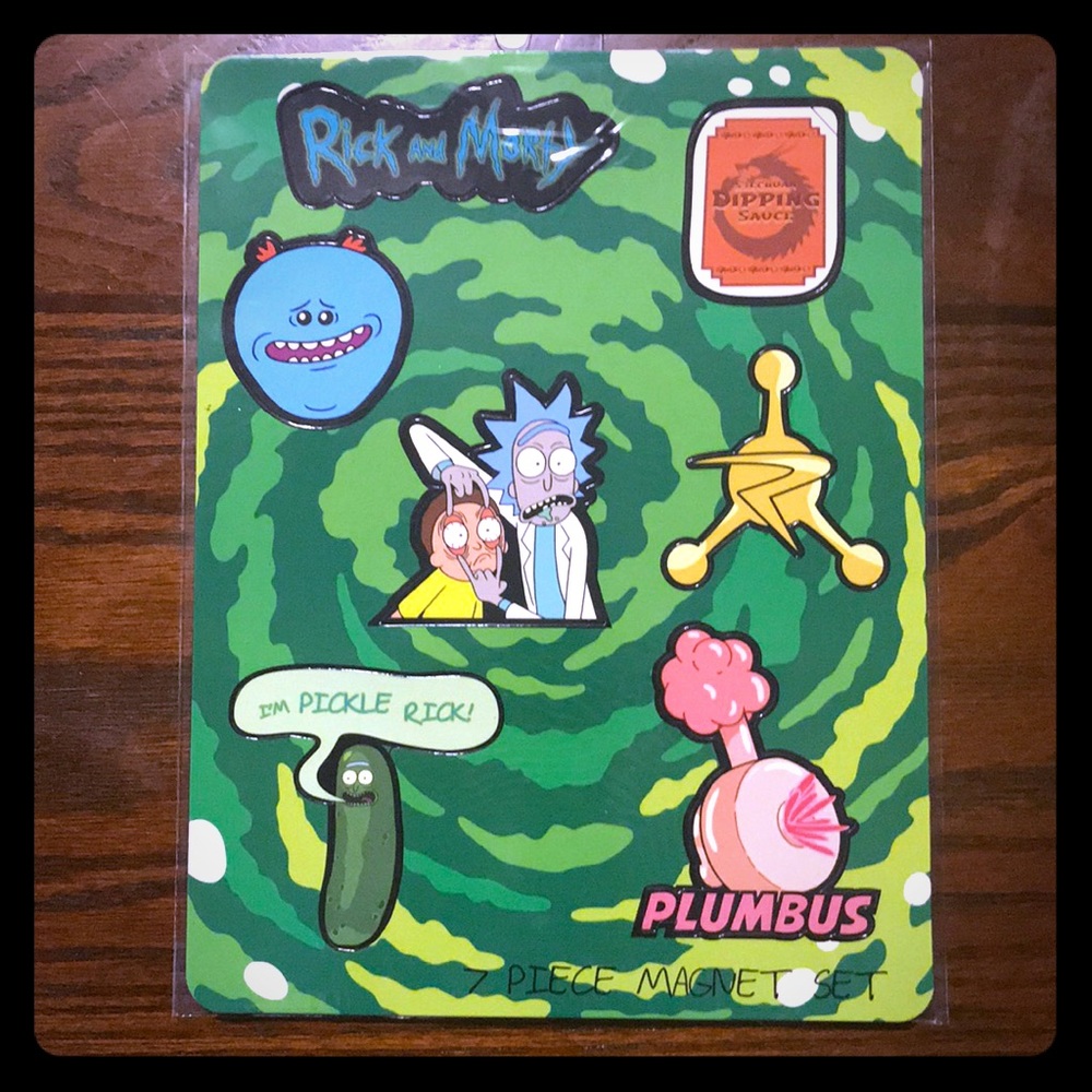 Rick And Morty Magnets